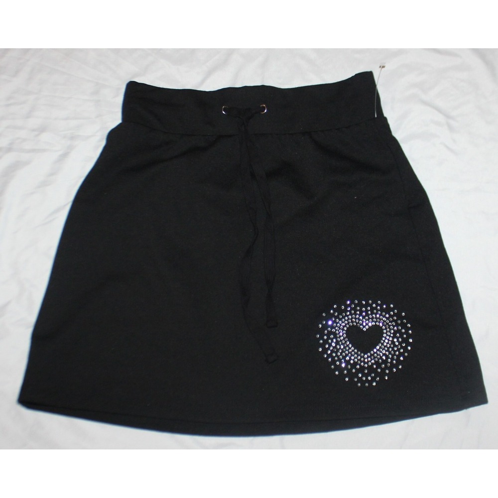 Wild fable Women's Skirt A line Knit Tennis mini Black Size XS